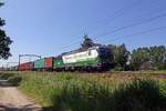 european-locomotive-leasing-ell/663202/rtb-193-727-meldet-sich-mit RTB 193 727 meldet sich mit der Blerick-Shuttle am 28 Juni 2019 in Oisterwijk.