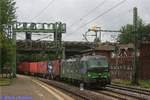 ELL/WLC 193 213 mit Containerzug  am 01.09.2019 in Hamburg-Harburg