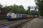 wiener-lokalbahn/673277/wlc-1193-980--mrce-193 WLC 1193 980 +  MRCE 193 xxx mit Containerzug
am 01.09.2019 in Hamburg-Harburg