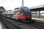 4024 133 und 4024 081 der BB mit Ziel Bludenz/Schruns im Bahnhof Lindau Insel (ehemals Lindau Hbf) am 24.3.21