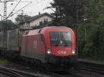 1116 240-1,ein �BB Taurus,bei der Durchfahrt des Beueler Bahnhofes.