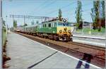 Die PKP EU07 ist mit ihrem Regionalzug 8732 in Kostrzyn auf der Fahrt von Stargrad nach Zagen. 

Analobbild vom 3. Mai 1994