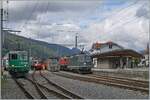60 Jahre BoBo / Re 4/4 II - aus diesem Anlass organisierten die OeBB ein noch nie da gewesenes Re 4/4 Treffen. Wobei dazu unter anderem auch die Re 4/4 I, BLS Ae 4/4 und Re 4/4 /425), Re 450 und sogar die RhB Schmalspurlok Ge 613 'eingeladen' wurde.  ...