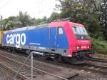 Re482/290888/482-039-5-mit-einem-gueterzug-bei 482 039-5 mit einem Gterzug bei der Durchfahrt in Hamburg Harburg am 31.8.13
