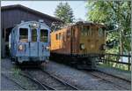 Festival Suisse de la vapeur 2026 (Schweizer Dampffestival 2026) - in Chaulin warten der MOB und die RhB Ge 474 81 (beide Blonay- Chamby) in Chaulin auf ihre n�chsten Eins�tze. 

25. Mai 2026