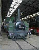 In Chaulin Mus�e in dere Ausstellungshalle steht die LEB G 3/3 N� 5 (Baujahr 1890) der Blonay Chamby Bahn.