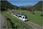 Der ASD ABe 4/8 473 hat den Halt in Plan Morier hinter sich gelassen und f�hrt nun in Richtung Les Diablerets weiter. 

1. September 2026