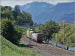 Kurz nach Villeneuve ist die von SBB Cargo International angemietete 193 457 (UIC 91 80 6 193 457-8 D-SEAG) ist mit dem Novellis G�terzug von Sierre nach G�ppingen unterwegs. 

2. Sept. 2026