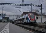 Der SBB LEX RABe 522 226 und 219 als SL1 nach Evian; wobei der Zug Streikbedingt in Annemasse endete und eigentlich von ein SNCF Régiolis eingeteilt gewesen wäre.

15. Dez. 2019