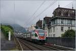 Der SBB RABe 511 119 auf der Fahrt von St-Maurice nach Genève bei Montreux.

15. Mai 2020