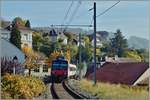 rbde-560-npz-und-domino/691199/ein-regionalzug-hat-chexbres-in-richtung Ein Regionalzug hat Chexbres in Richtung Vevey verlassen. (Strecke des Train des Vigens).

2. Nov. 2014