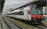 Ein SBB RBDe 560  Domino  ist auf der  Train des Vignes  Strecke im Einsatz und hat nun in Vevey beim Wenden zwischen Ankunft und Abfahrt eine gut halbe Stunde Pause.