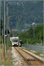 Die Strecke von Domodossola nach Locarno ist sehr Kurvenreich, bis aus die Ausnahem der  langen geraden Strecke vor Massera.
10. Juni 2014

