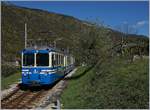 Der SSIF ABe 8/8 22  Ticino  erreicht auf seiner Fahrt von Domodossola nach Re die Station Verigo.