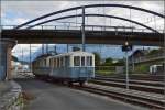 Historischer Triebwagen der Aigle–S�pey–Diablerets-Bahn (A.S.D.) BCFe 4/4 1.
