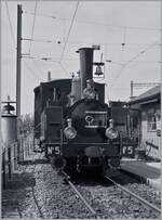 Die LEB G 3/3 N° 5 (Baujahr 1890) ist mit ihrem Dampfzug von Blonay nach Chaulin in Chamby angekommen. 

4. Augst 2024