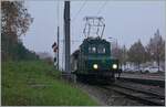 La DER 2021 du Blonay-Chamby - Die +GF+ Ge 4/4 75 rangiert am letzten Tag der Saison 2021 den letzten Zug für die Fahrt von Blonay nach Chamby zusammen.
