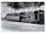 Ein altes Bild von der Lok 5 (mit Wagen 1).