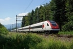 SBB:Doppeltraktion RABDe 500 ICN auf der Fahrt nach St.