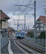 Nachdem ich bereits vermehrt über das neue  Dreischienengleis  der TPF im Rahmen der Umspurung der Strecke Bulle - Broc geschrieben haben hier nun ein paar Bilder.