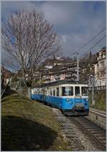 MOB ABe 8/8 Festival in Vuarennes - Kurz aber intensiv: Gleich auf Blockdistanz des Regionalzug 2224 fuhrt der ABDe 8/8 4004 FRIBOURG als Regionalzug Richtung Fontanivent (Vuarennes 12:51)    18.