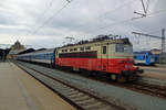 CD 242 230 steht mit ein Rychlyk nach Brno hl.n. am 22 Februar 2020 in Plzen.
