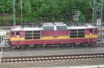 Am 12 Mai 2014 steht CD 372 013 in Bad Schandau.