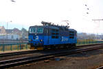 372 011 von CD Cargo bei der Durchfahrt im Bahnhof Decin hl.n. am 13.3.24