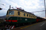 E499 0042 (140 042) von IDS Cargo abgestellt im Bahnhof Decin hl.n. am 13.24