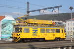 99 54 9439 049-6 (MVTV 2-047) von SPRAVA ZELEZNIC beim Rangieren im Bahnhof Decin hl.n. am 13.3.24